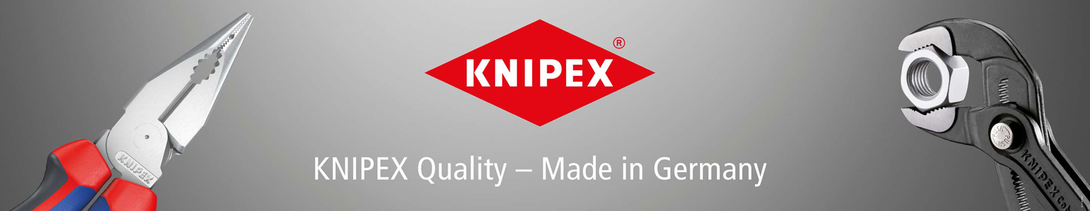 Cesoia per cavi KNIPEX StepCut passo tagliente doppio tagliente impugnatura multicomponente banner
