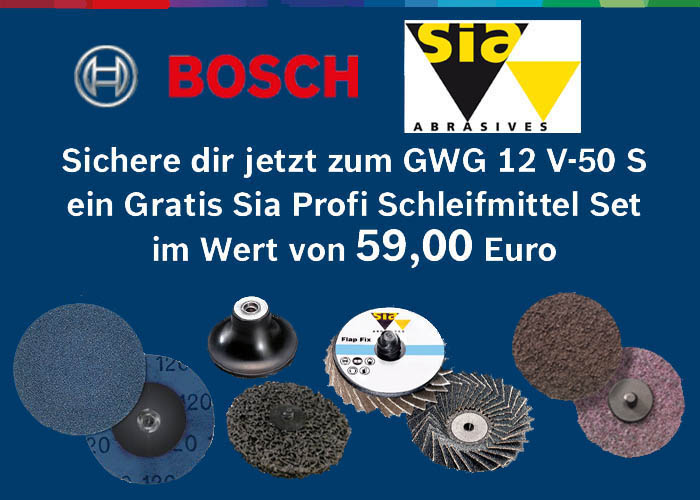 Bosch Professional 12V System GWG 12V-50 S - Lijadora angular a