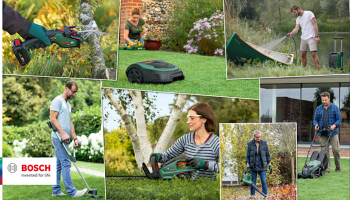 Das Garten Werkzeug Sortiment von Bosch Home and Garden