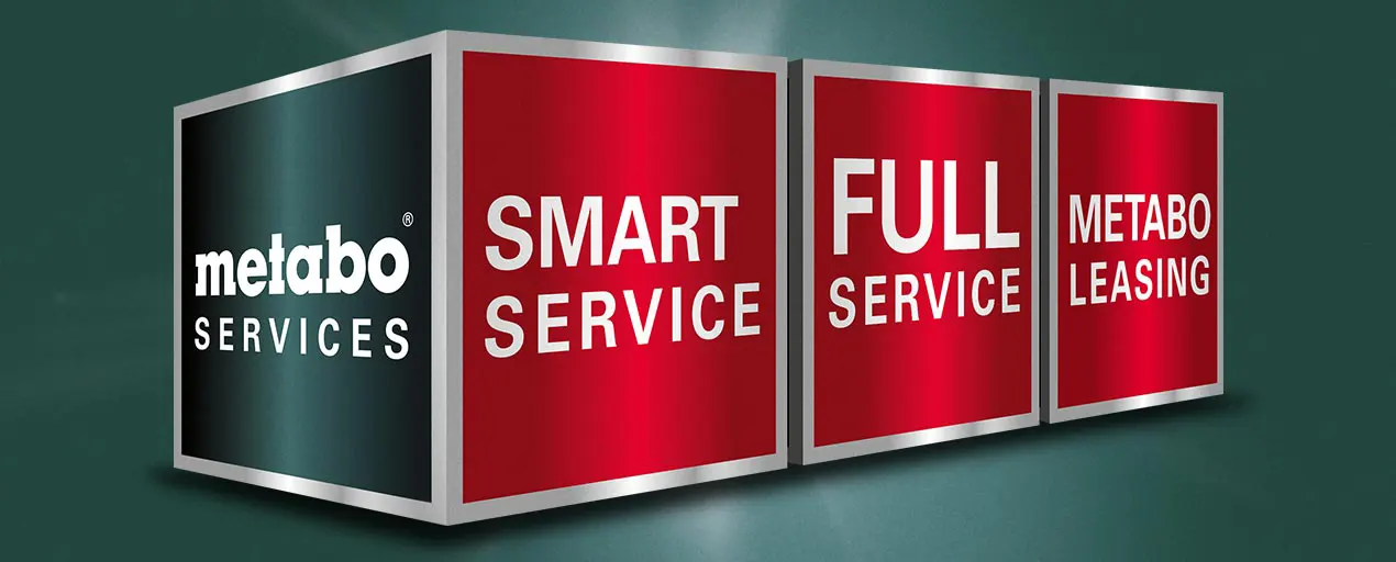 Metabo - Services - SMART Service - FULL Service - Metabo Leasing